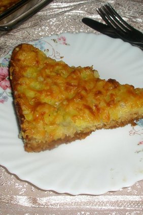Сырный пирог с картофельной начинкой