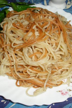 Спагетти с итальянскими травами